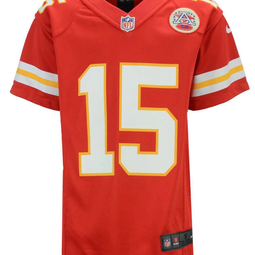 NIKE PAT MAHOMES KANSAS CITY CHIEFS GAME JERSEY BOYS XL (18-20)